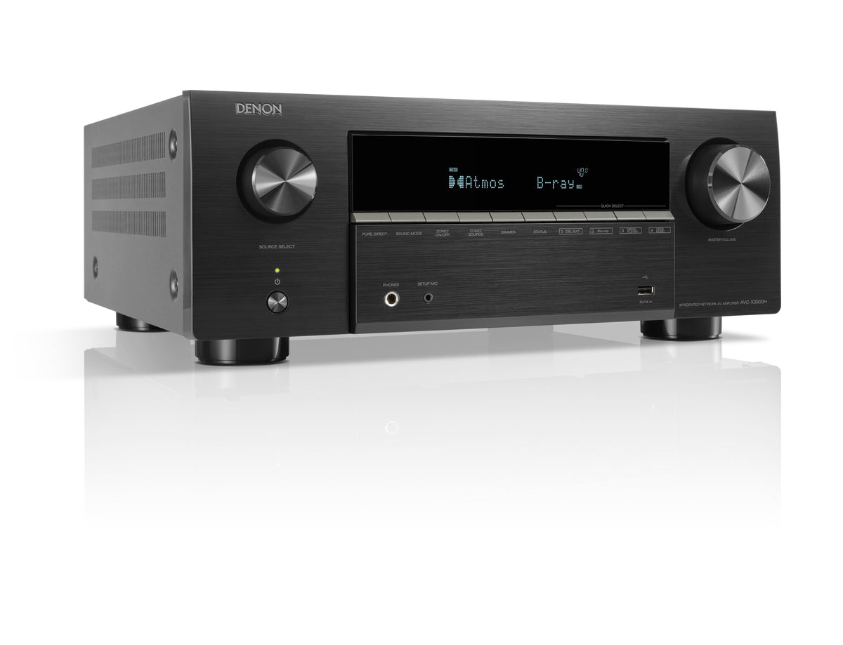 Denon AVC-X3900H 9.4 Channel 8K AV Receiver – Black