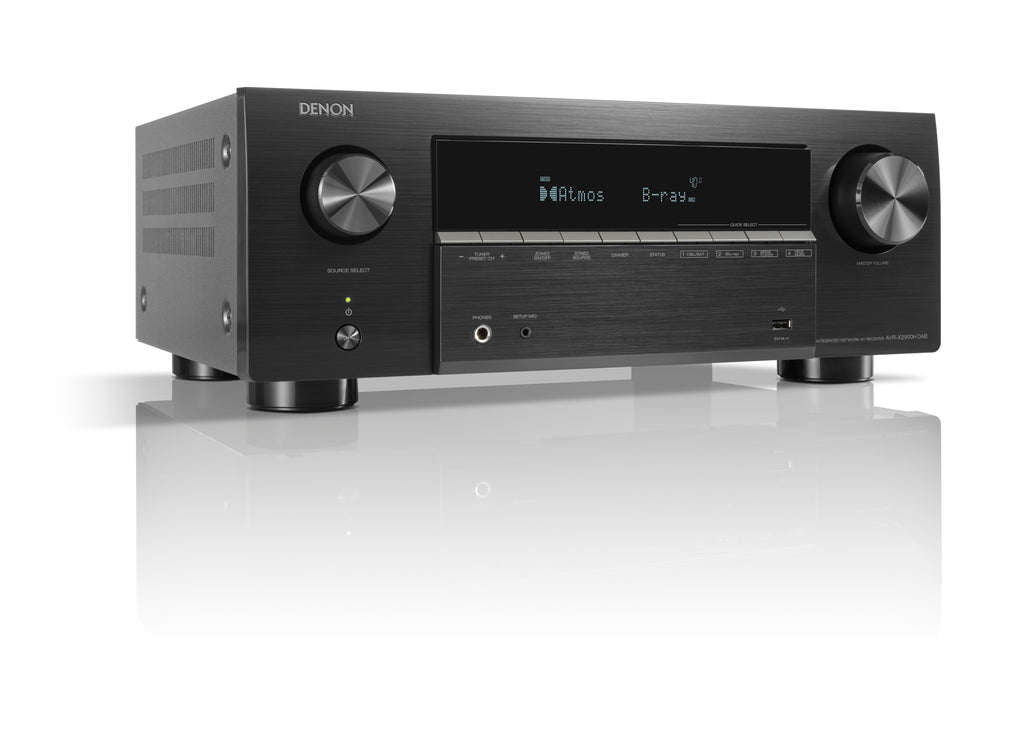 Denon AVR-X2900HDAB 7.2 Channel 8K AV Receiver – Black