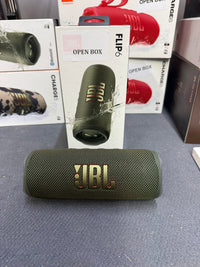 JBL Flip 6 - Portable Waterproof Bluetooth Speaker - Green - OPEN BOX