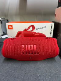 JBL CHARGE 6 - Portable Waterproof Bluetooth Speaker AI Sound Boost Auracast™ - Red - OPEN BOX