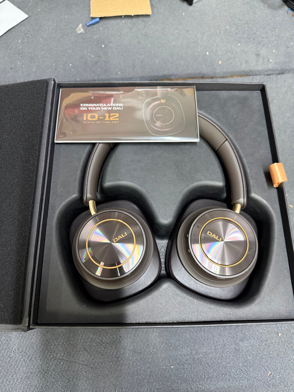Dali iO-12 Wireless Headphones True Hi-Fi – Dark Chocolate - OPEN BOX
