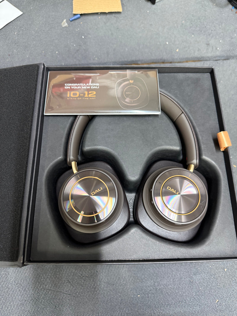 Dali iO-12 Wireless Headphones True Hi-Fi – Dark Chocolate - OPEN BOX