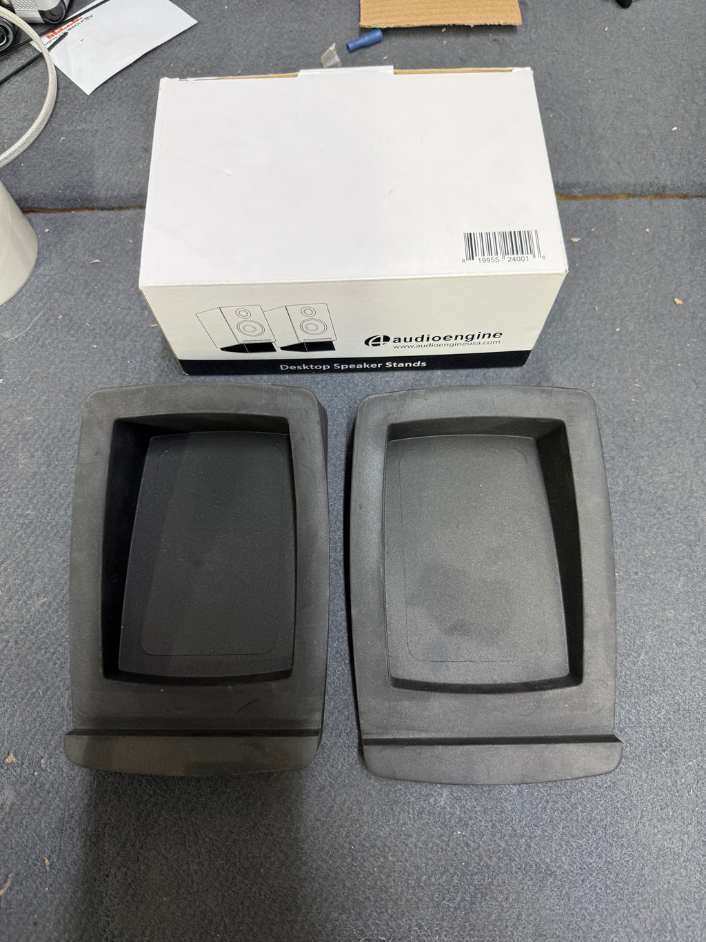 Audioengine ADS2 Desktop Speaker Stands (Pair) - Black - EX DEMO
