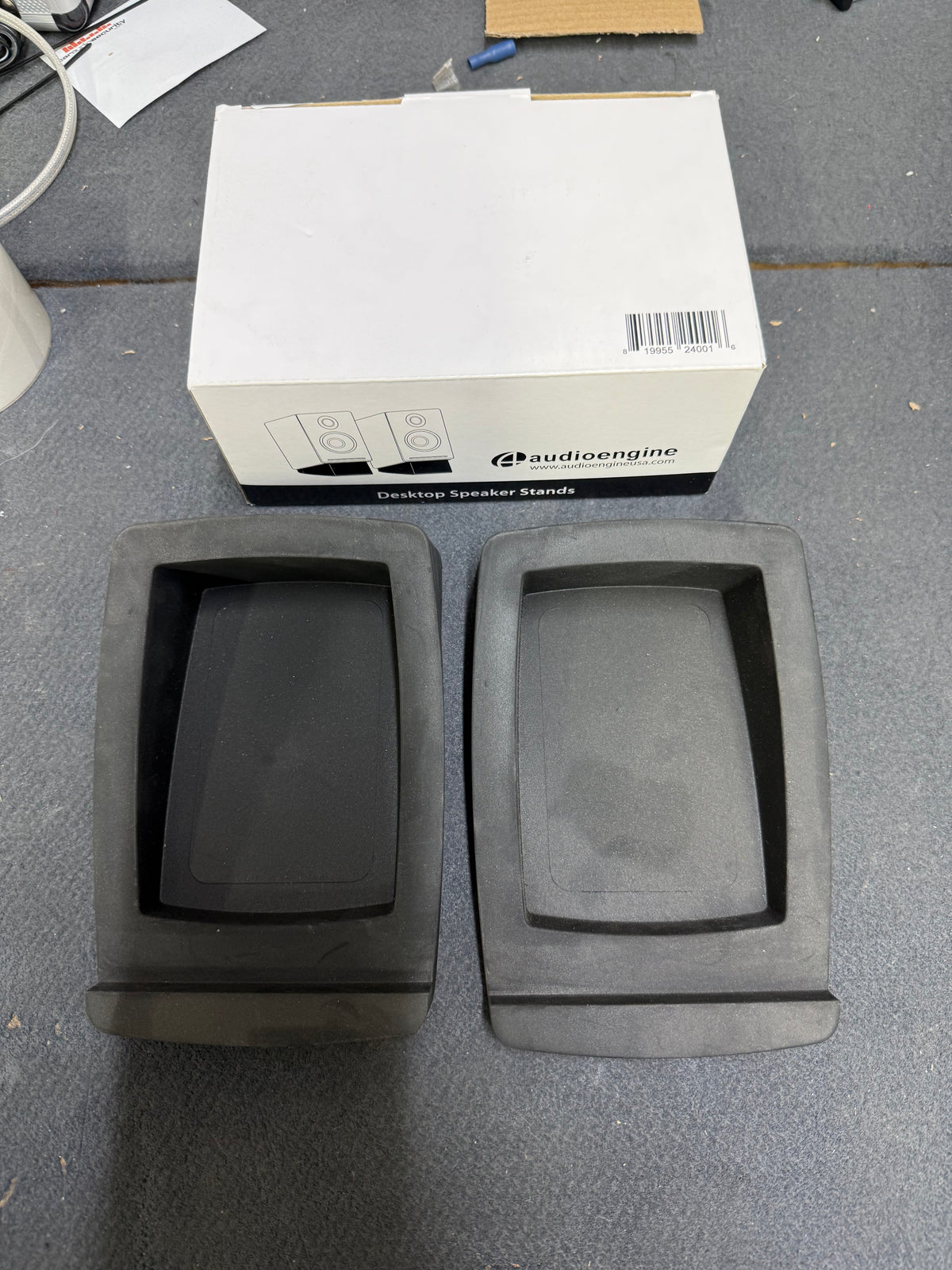 Audioengine ADS2 Desktop Speaker Stands (Pair) - Black - EX DEMO