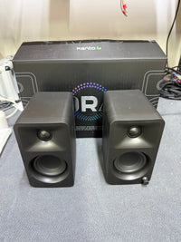 Kanto Ora 100w Powered Reference Desktop Speakers with Bluetooth - Black - EX DEMO