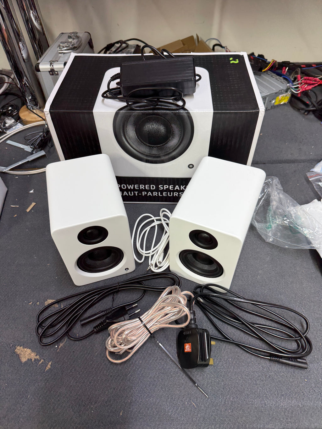 Kanto Audio YU2 - Active Powered Desktop Speakers - Matte White - EX DEMO