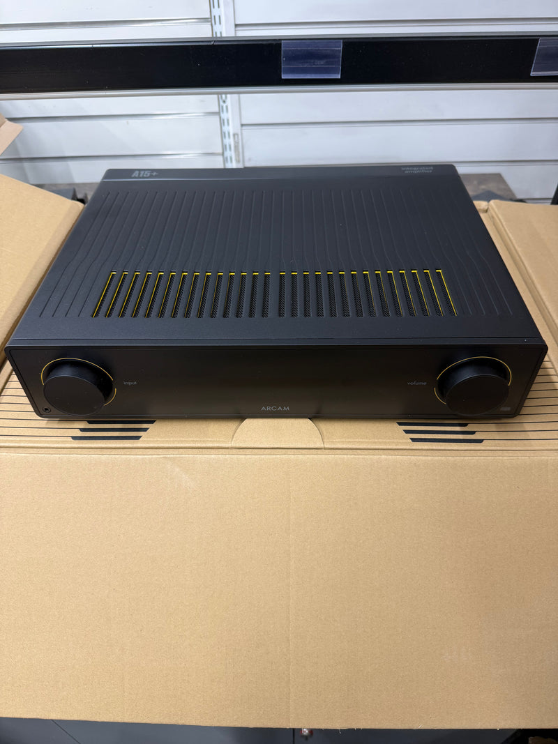 ARCAM A15+ Radia+ Integrated Amplifier with Bluetooth and Auracast - OPEN BOX