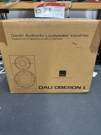 Dali Oberon 1 Bookshelf Speakers - Dark Walnut - OPEN BOX