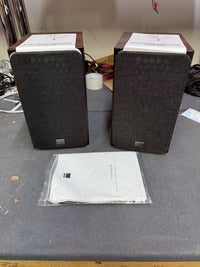 Dali Oberon 1 Bookshelf Speakers - Dark Walnut - OPEN BOX