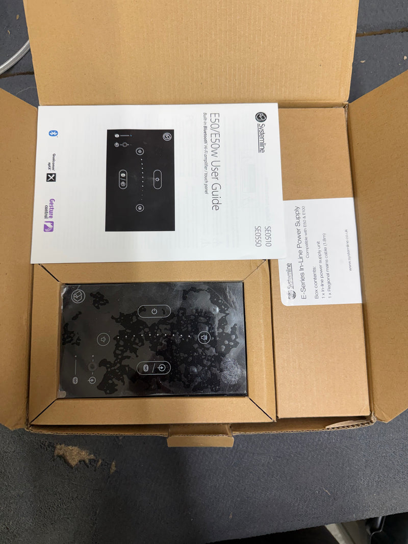 Systemline E50 Bluetooth Music System - OPEN BOX