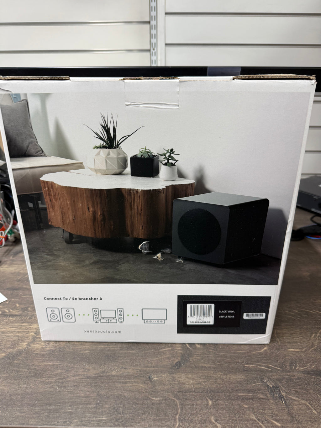 Kanto SUB8 MKII 8-inch Sealed Powered Subwoofer - Matte Black - OPEN BOX