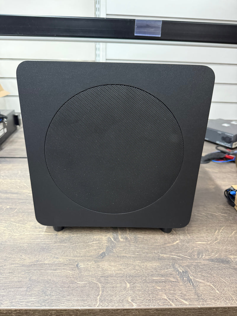 Kanto SUB8 MKII 8-inch Sealed Powered Subwoofer - Matte Black - OPEN BOX