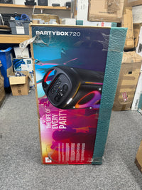 JBL PartyBox 720 - Party Speaker Wi-Fi and Bluetooth IPX4 Splashproof with Lights Show - DAMAGED