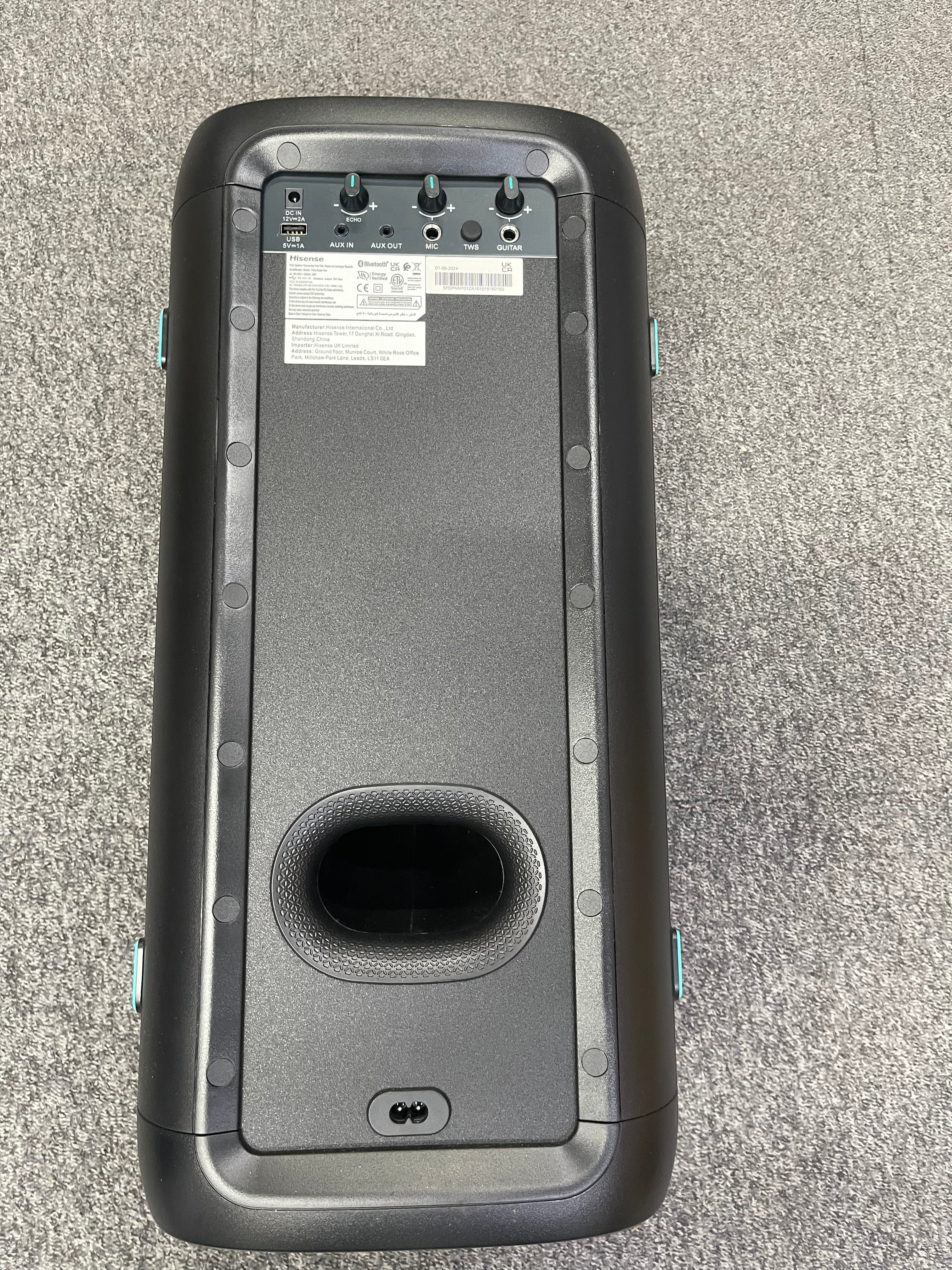 Hisense Party Rocker One 300W Portable Party Speaker - EX DEMO
