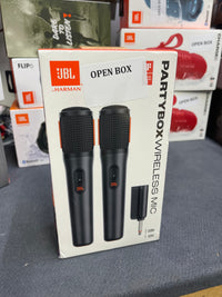 JBL PartyBox Wireless Microphones – Twin Pack - OPEN BOX