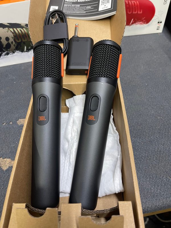 JBL PartyBox Wireless Microphones – Twin Pack - OPEN BOX