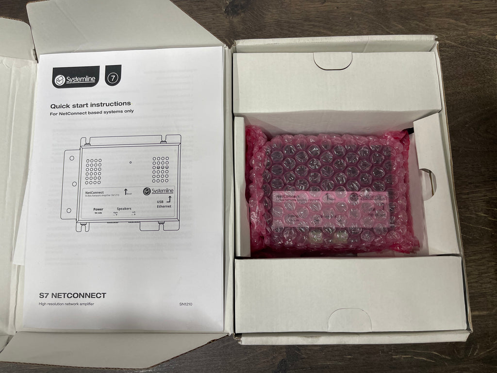Systemline 7 NetConnect - Multi-Room HiFi System - Standalone Unit - OPEN BOX
