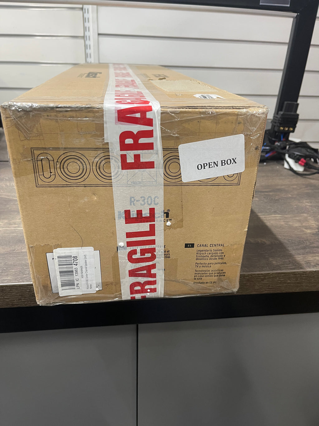 Klipsch R-30C Centre Speaker - Open Box