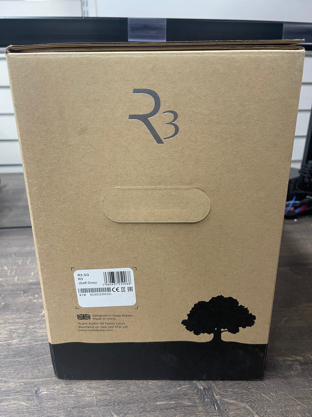 Ruark R3 Compact Music System - Soft Grey - OPEN BOX
