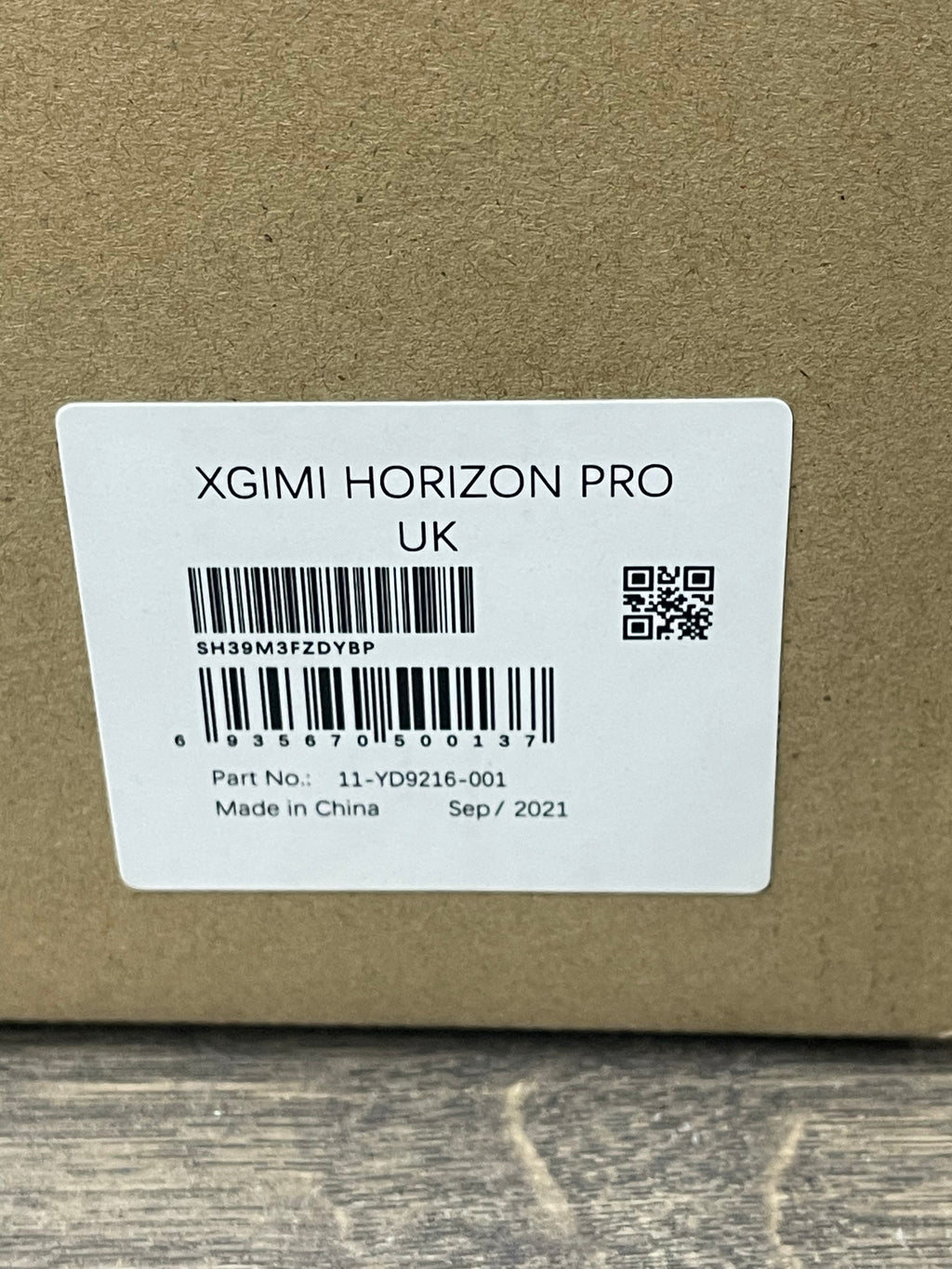XGIMI Horizon Pro 4K Projector - OPEN BOX