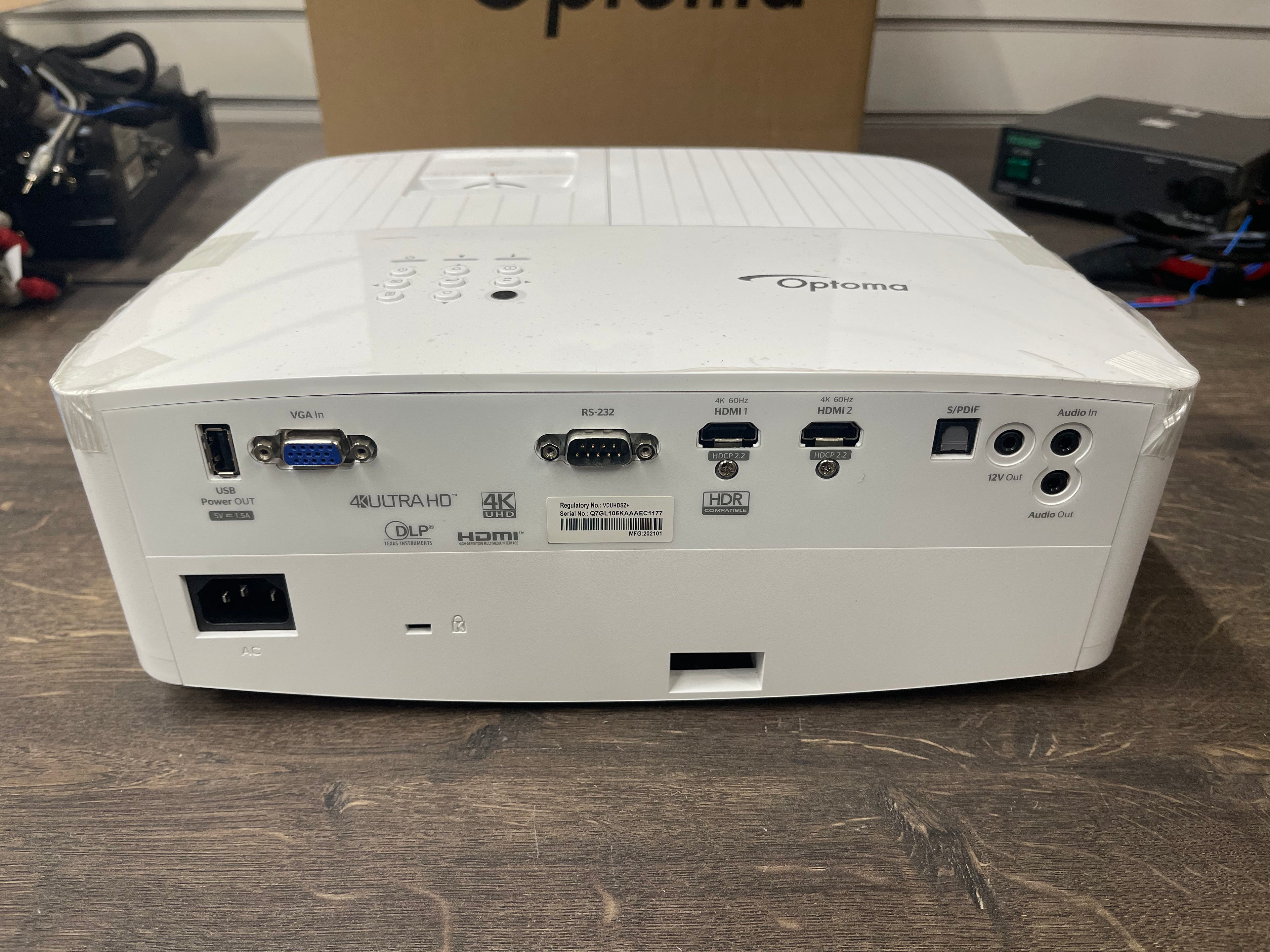 Optoma UHD35 UHD 4k HDR 240Hz Projector - OPEN BOX