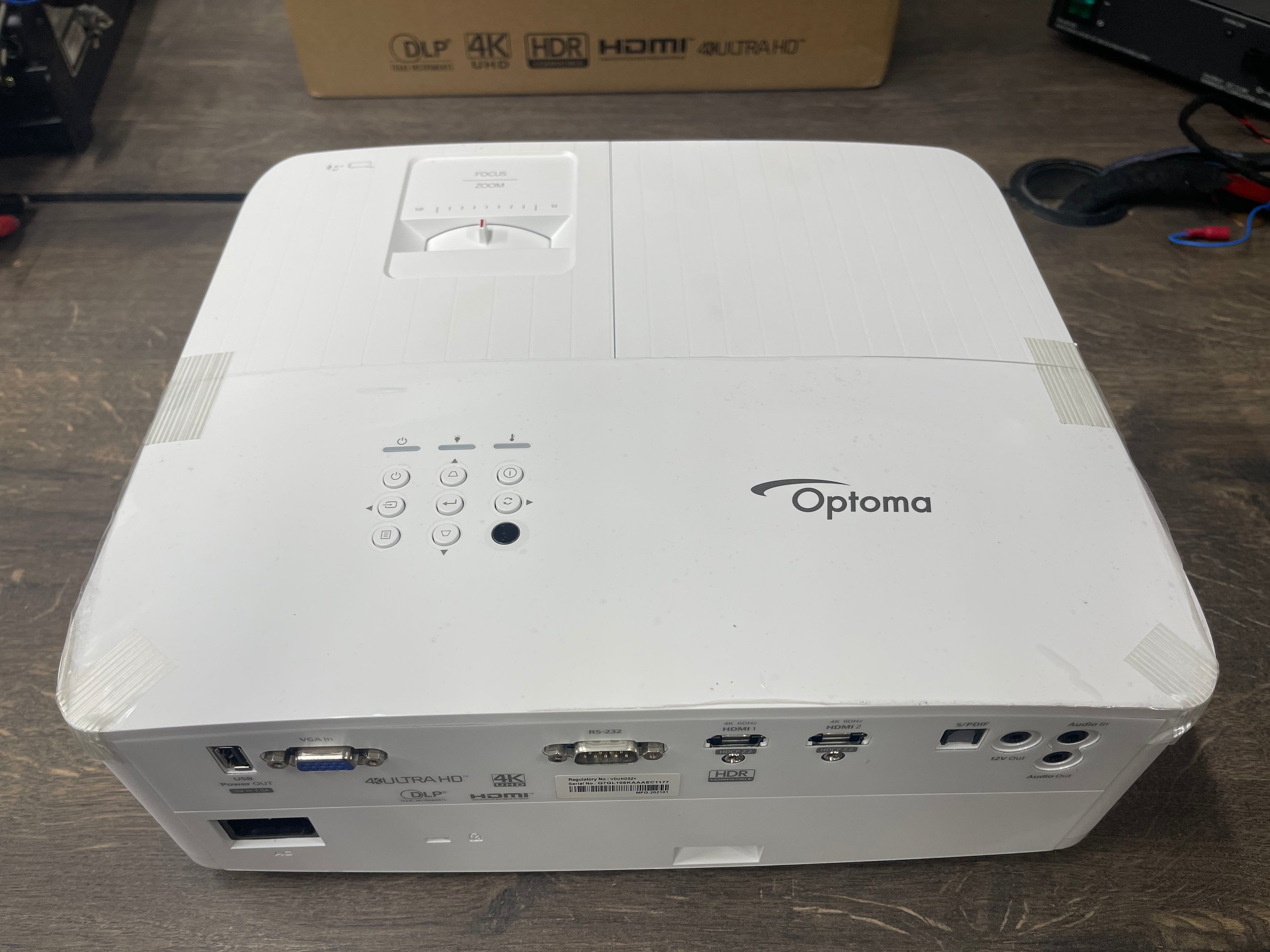 Optoma UHD35 UHD 4k HDR 240Hz Projector - OPEN BOX