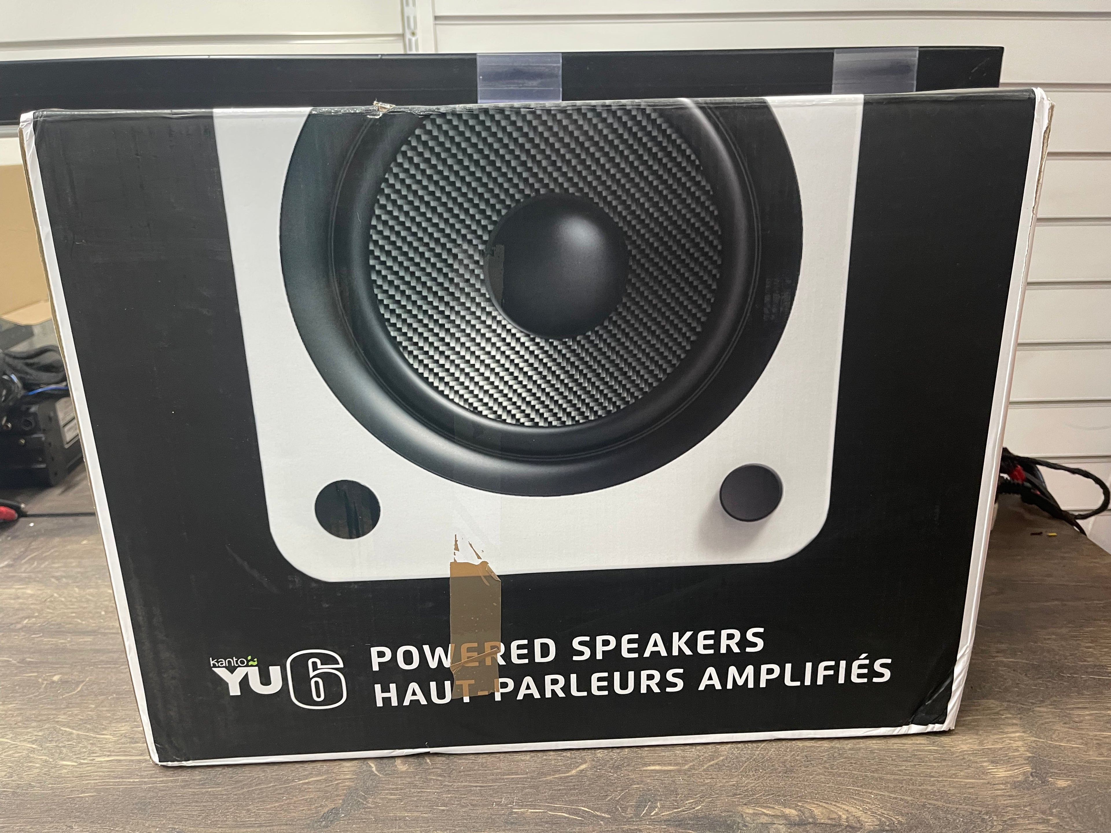 Kanto Audio YU6 - Active Powered Bluetooth Studio Speakers - Matte White - EX DEMO