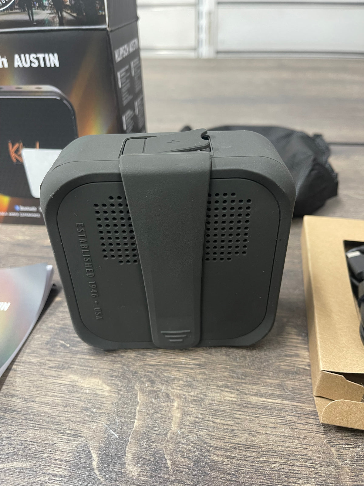 Klipsch Austin Music City Series Portable Speaker - Black - OPEN BOX