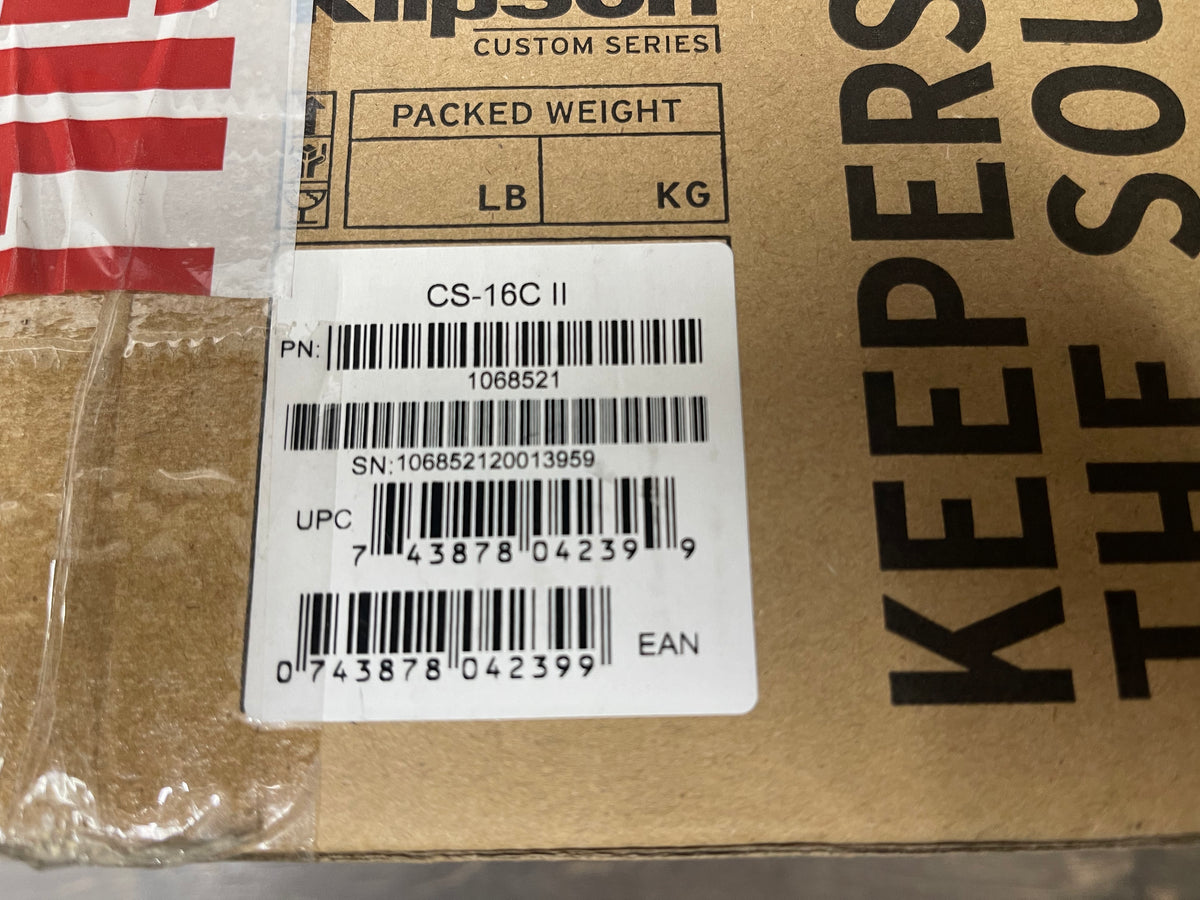 Klipsch CS-16C II 6.5" In Ceiling Speaker - EX DEMO