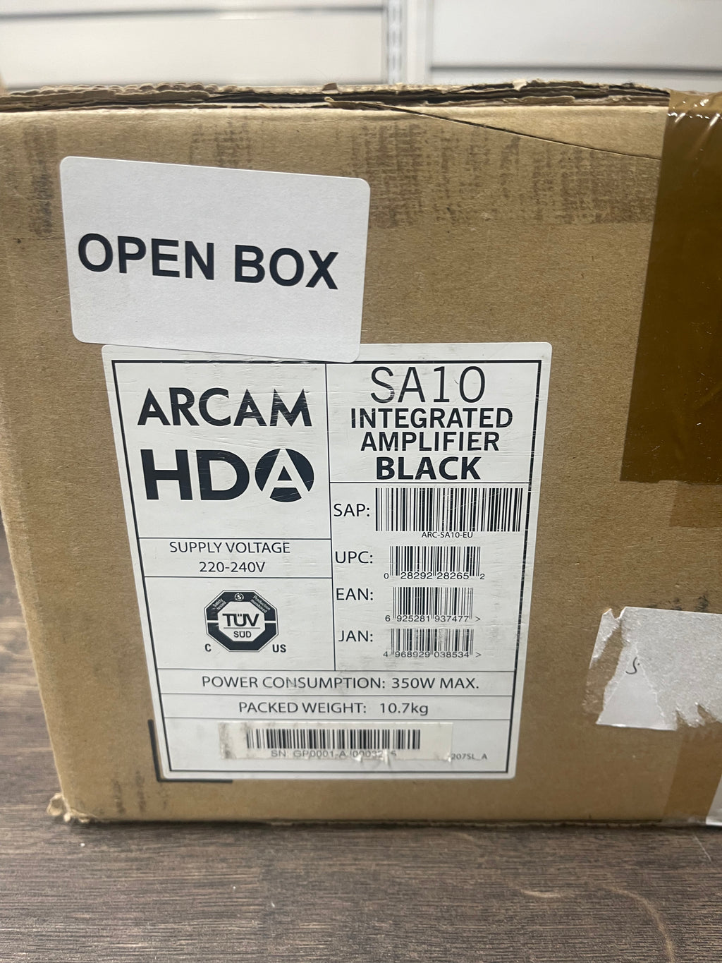 ARCAM SA10 (HDA Series) - Integrated Amplifier - OPEN BOX