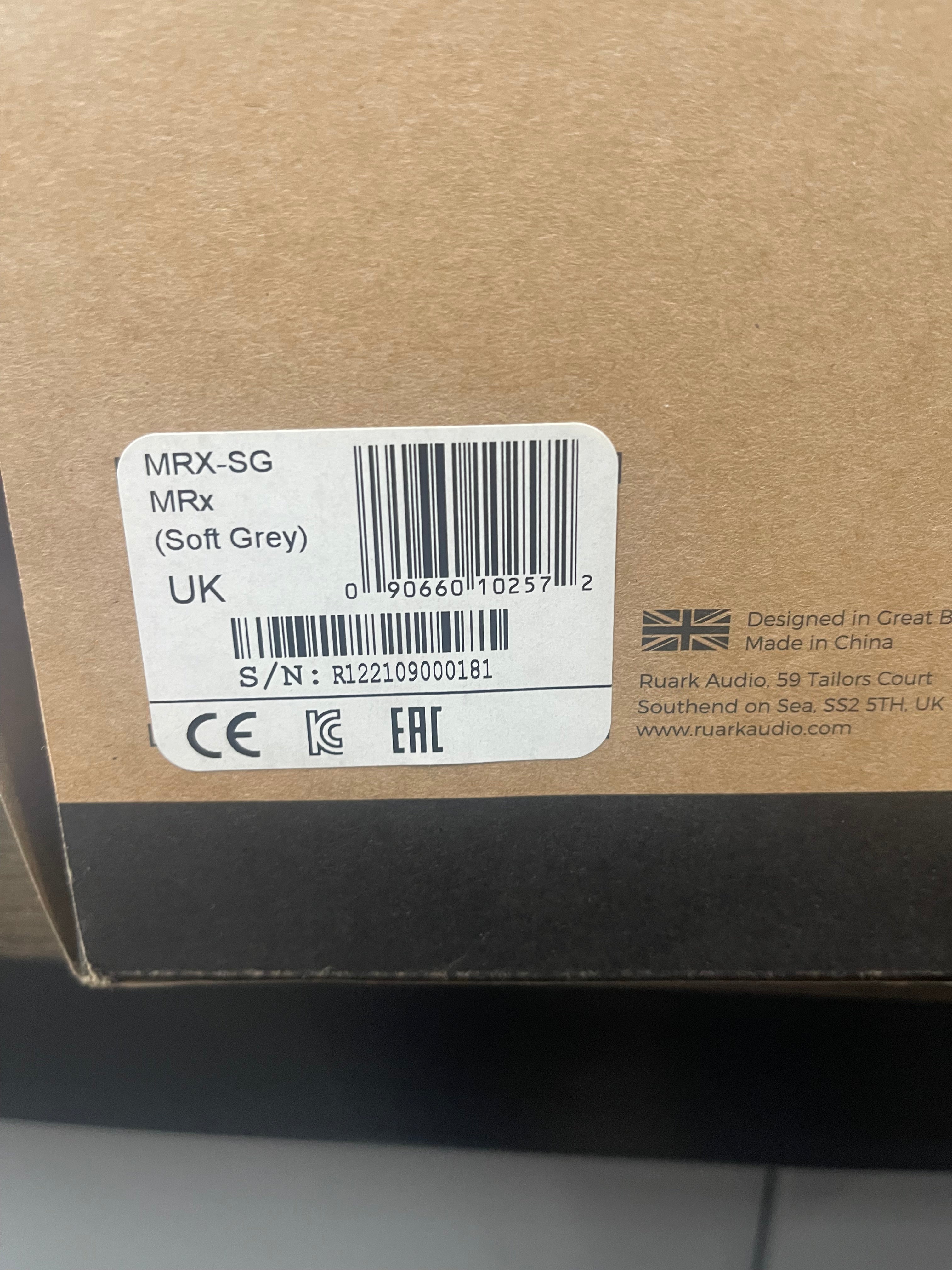Ruark Audio MRx Connected Wireless Speaker - Soft Grey - OPEN BOX