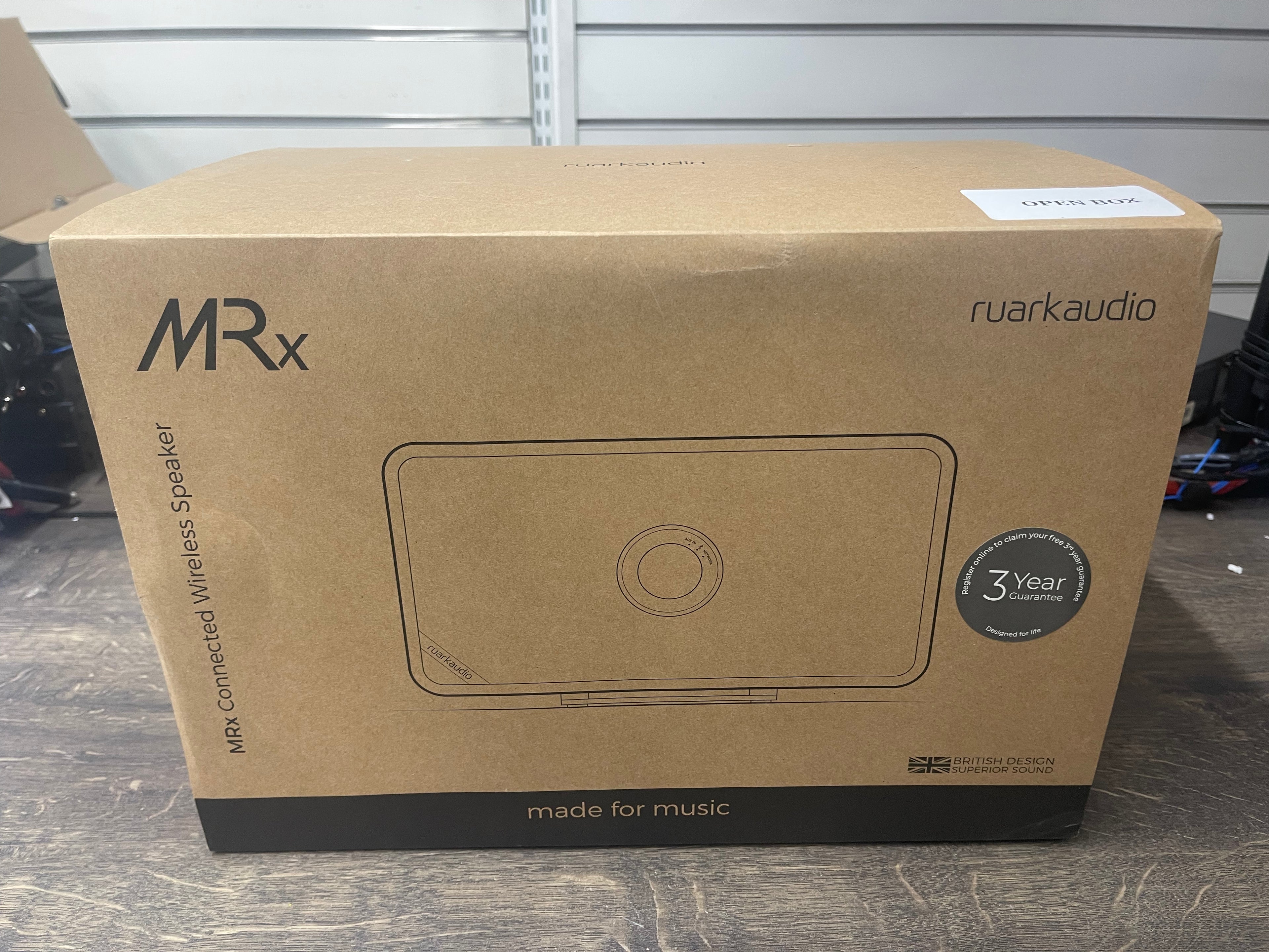Ruark Audio MRx Connected Wireless Speaker - Soft Grey - OPEN BOX