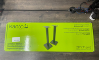 Kanto ST28 Speaker Stands 28” (Black) - OPEN BOX