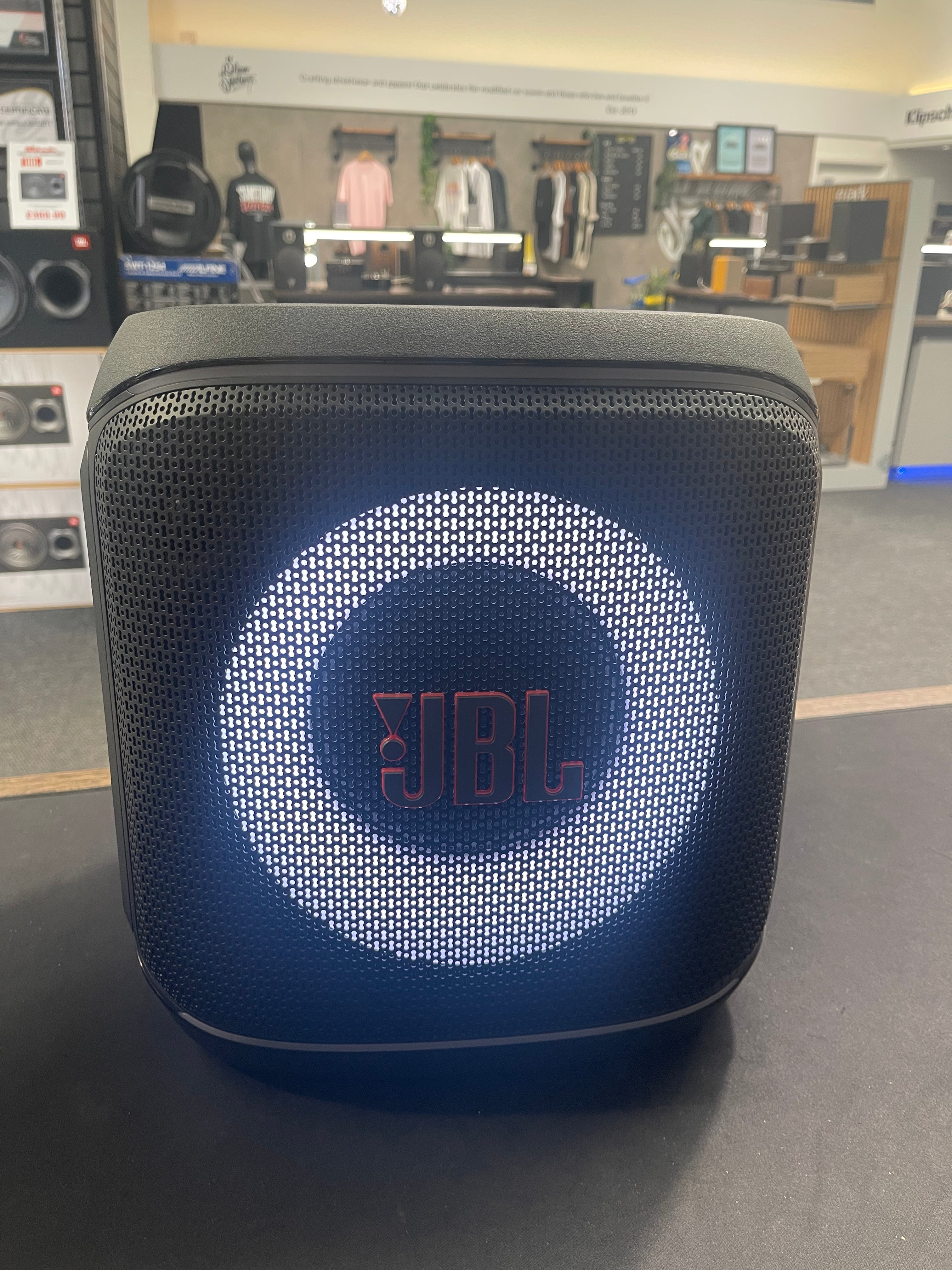 JBL PartyBox Encore 2 – Compact Portable Battery Powered Party Speaker with Mic - OPEN BOX