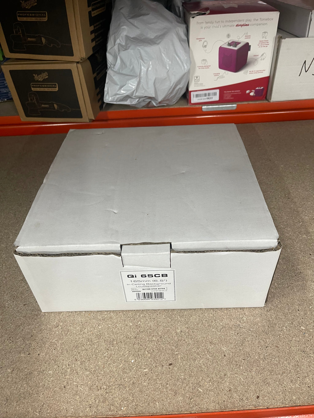 Q Install Qi65CB In-Ceiling Background Single Speaker - OPEN BOX