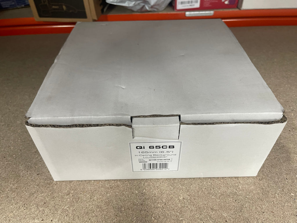 Q Install Qi65CB In-Ceiling Background Single Speaker - OPEN BOX
