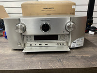 Marantz SR7015 - 9.2ch 8K AV Receiver 3D Audio with HEOS Built-In & Voice - Silver Gold - EX DEMO