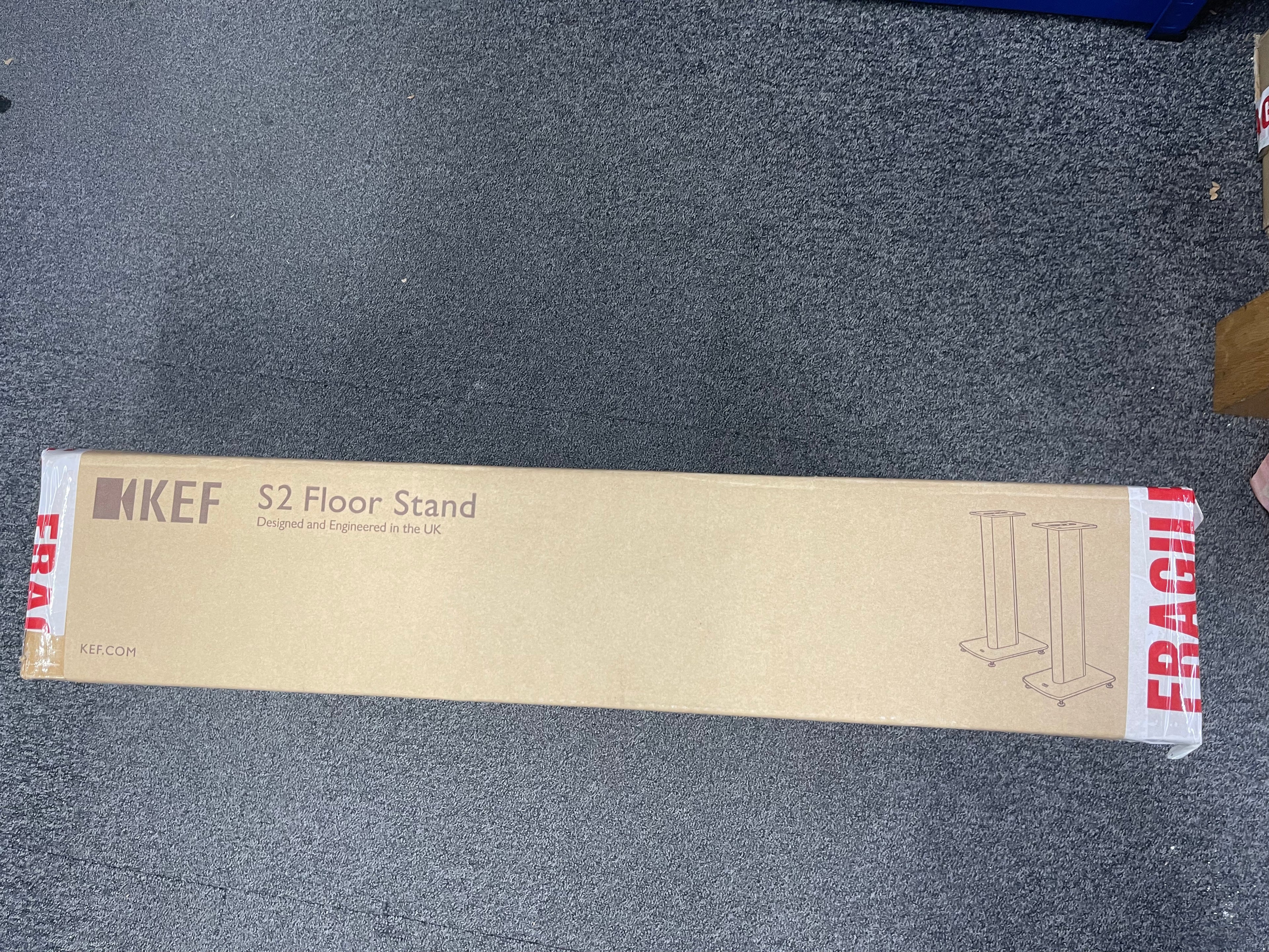 KEF S2 Performance Stands - White - OPEN BOX