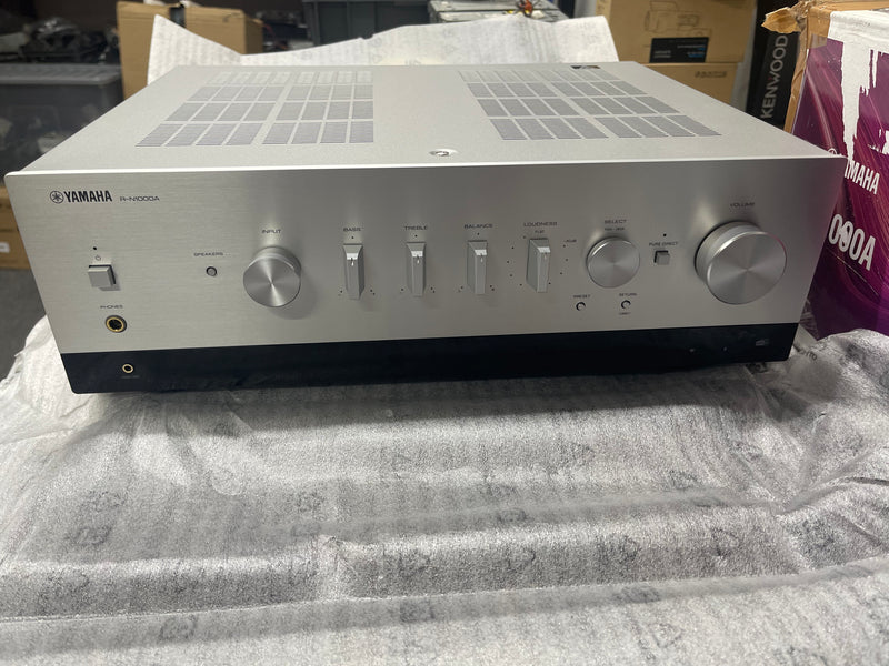 Yamaha R-N1000A Hi-Fi Network Receiver Amplifier HDMI Musiccast - Silver - OPEN BOX