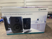 Av Link Active Bluetooth Speakers - Black - EX DEMO