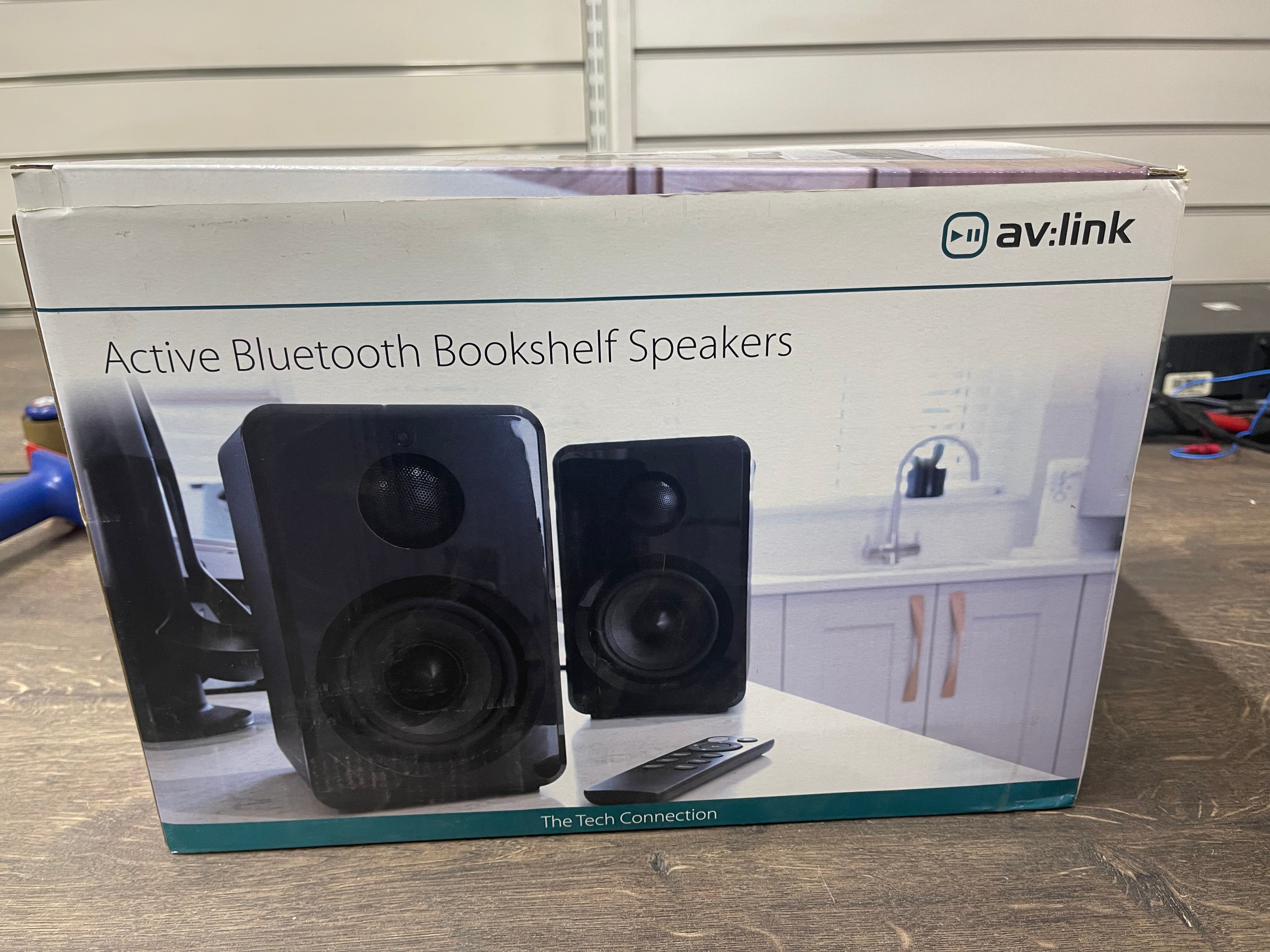 Av Link Active Bluetooth Speakers - Black - EX DEMO