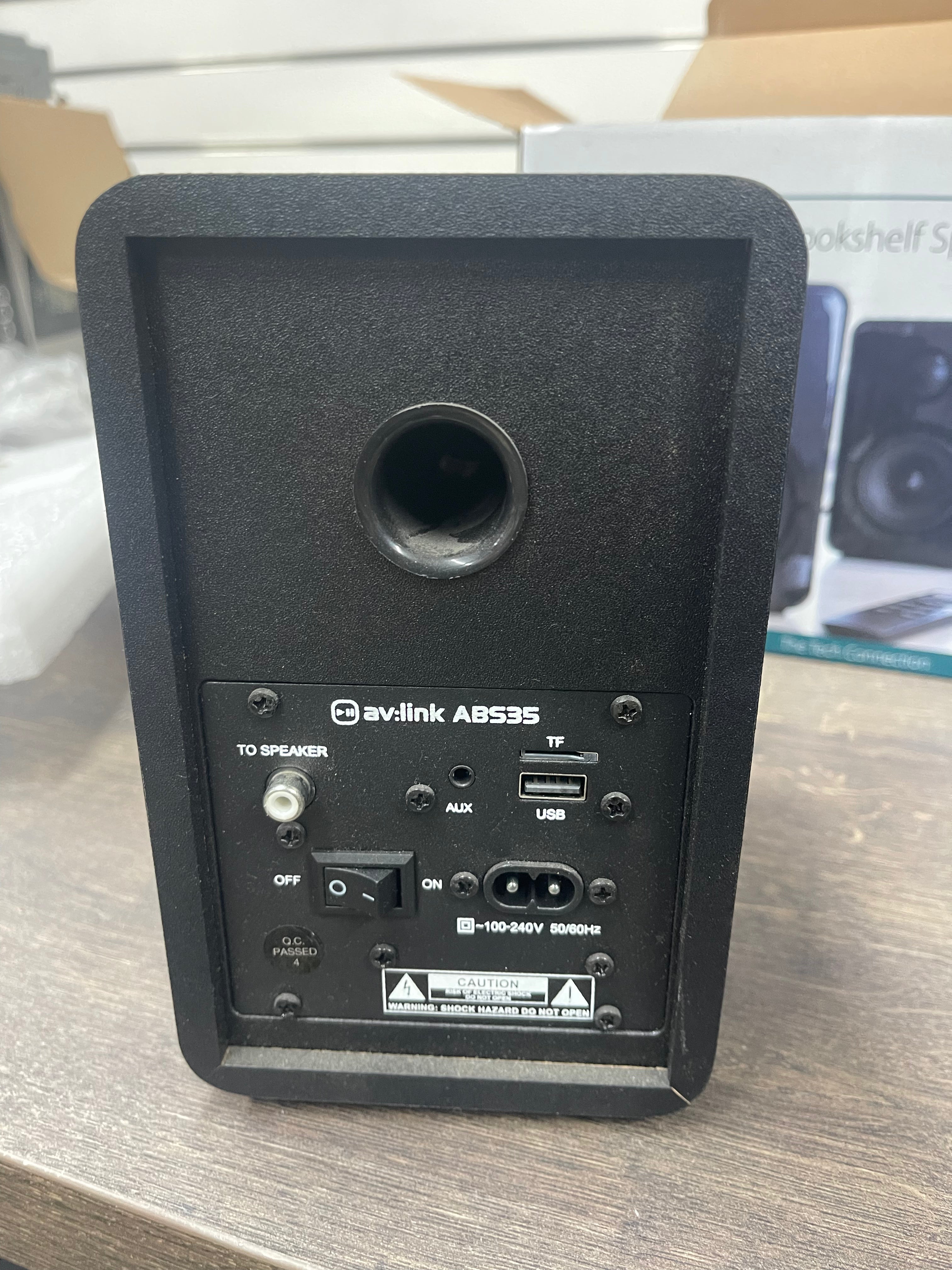Av Link Active Bluetooth Speakers - Black - EX DEMO