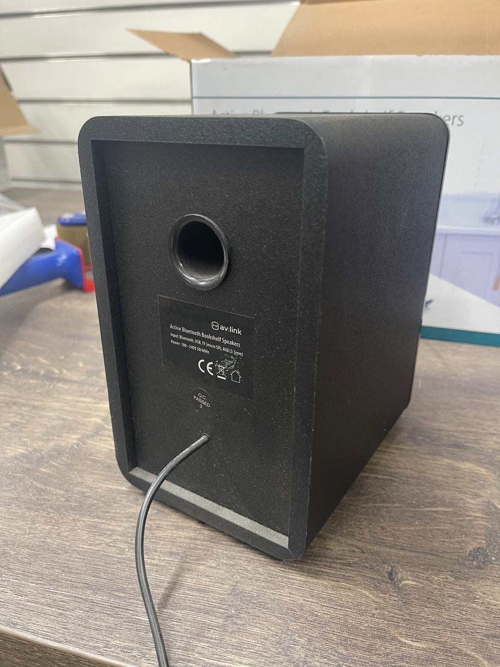 Av Link Active Bluetooth Speakers - Black - EX DEMO