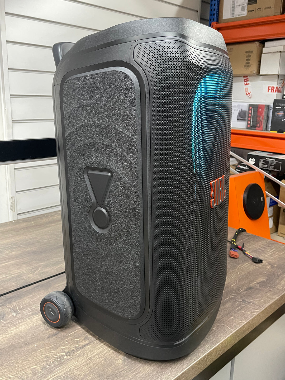 JBL PartyBox 330 - Portable Bluetooth Party Speaker with Lights – Black - OPEN BOX