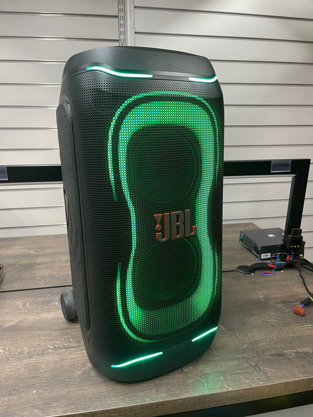 JBL PartyBox 330 - Portable Bluetooth Party Speaker with Lights – Black - OPEN BOX