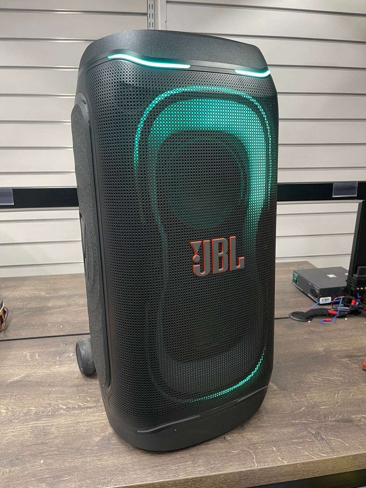 JBL PartyBox 330 - Portable Bluetooth Party Speaker with Lights – Black - OPEN BOX