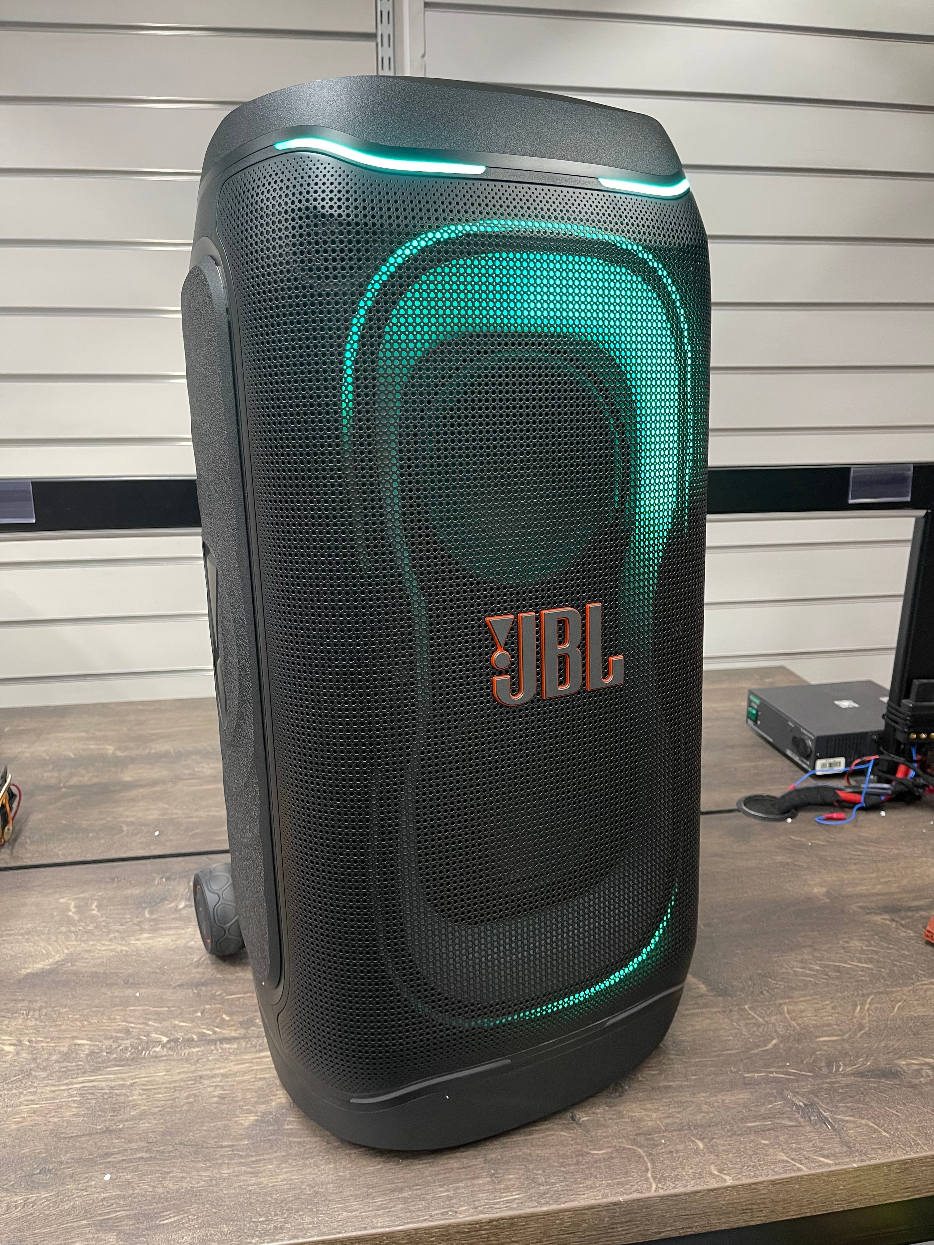 JBL PartyBox 330 - Portable Bluetooth Party Speaker with Lights – Black - OPEN BOX