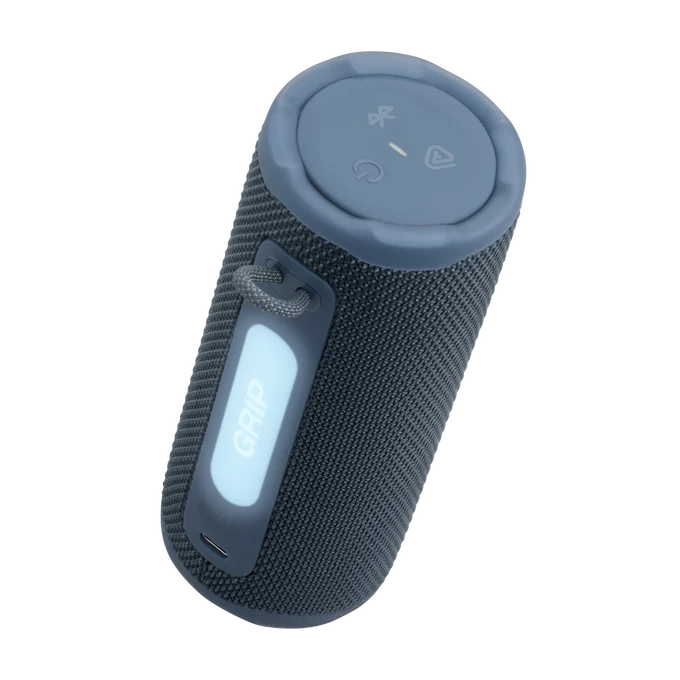 JBL Grip Portable Waterproof Bluetooth Compact Speaker - Blue - Refurbished Grade A+