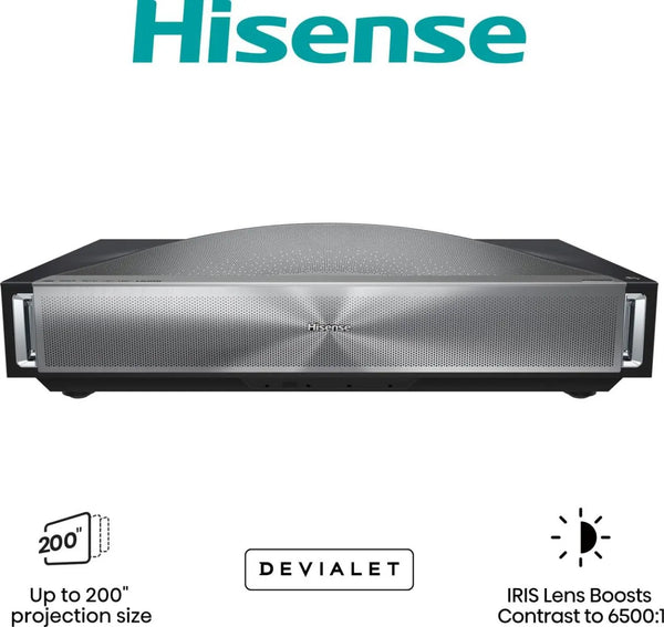 Hisense PX4 PRO DLP Tri Laser 4K Ultra Short Throw Projector