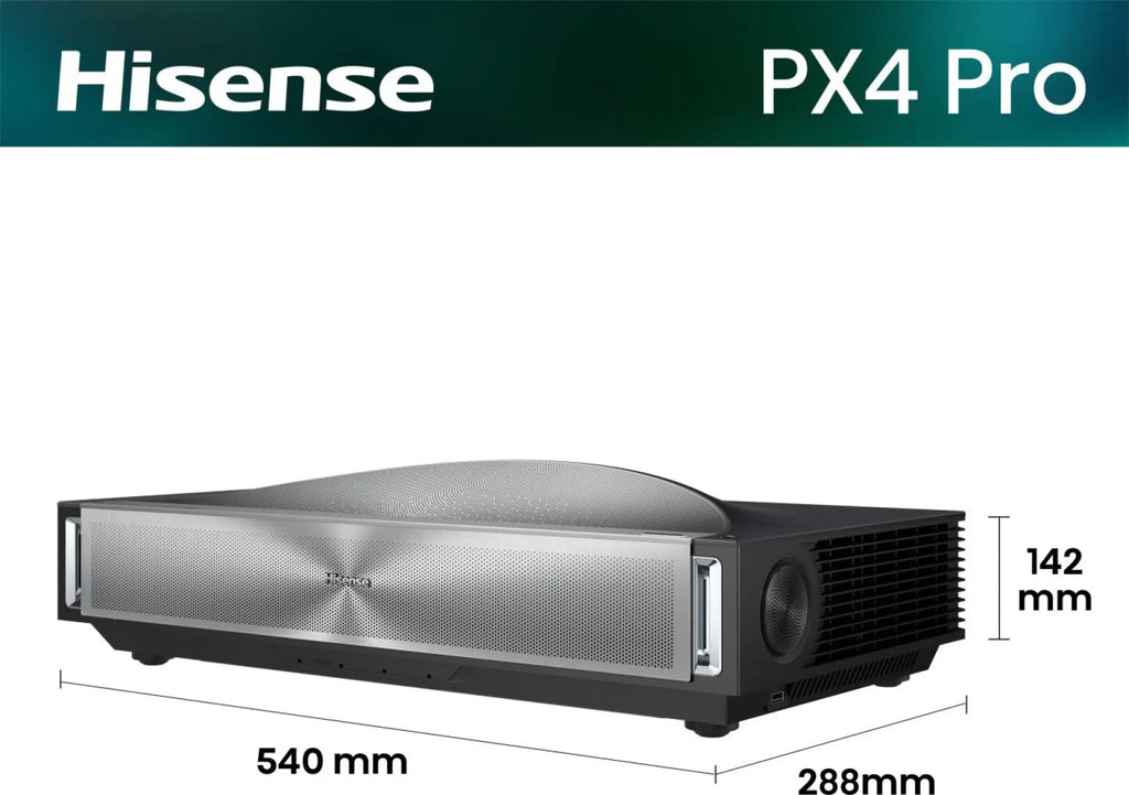 Hisense PX4 PRO DLP Tri Laser 4K Ultra Short Throw Projector
